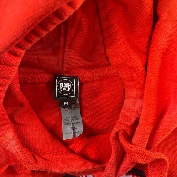 Nintendo Mike Tyson’s Punch-Out Medium Red Hoodie Soda Popinski Vodka Drunkenski - Picture 12 of 15